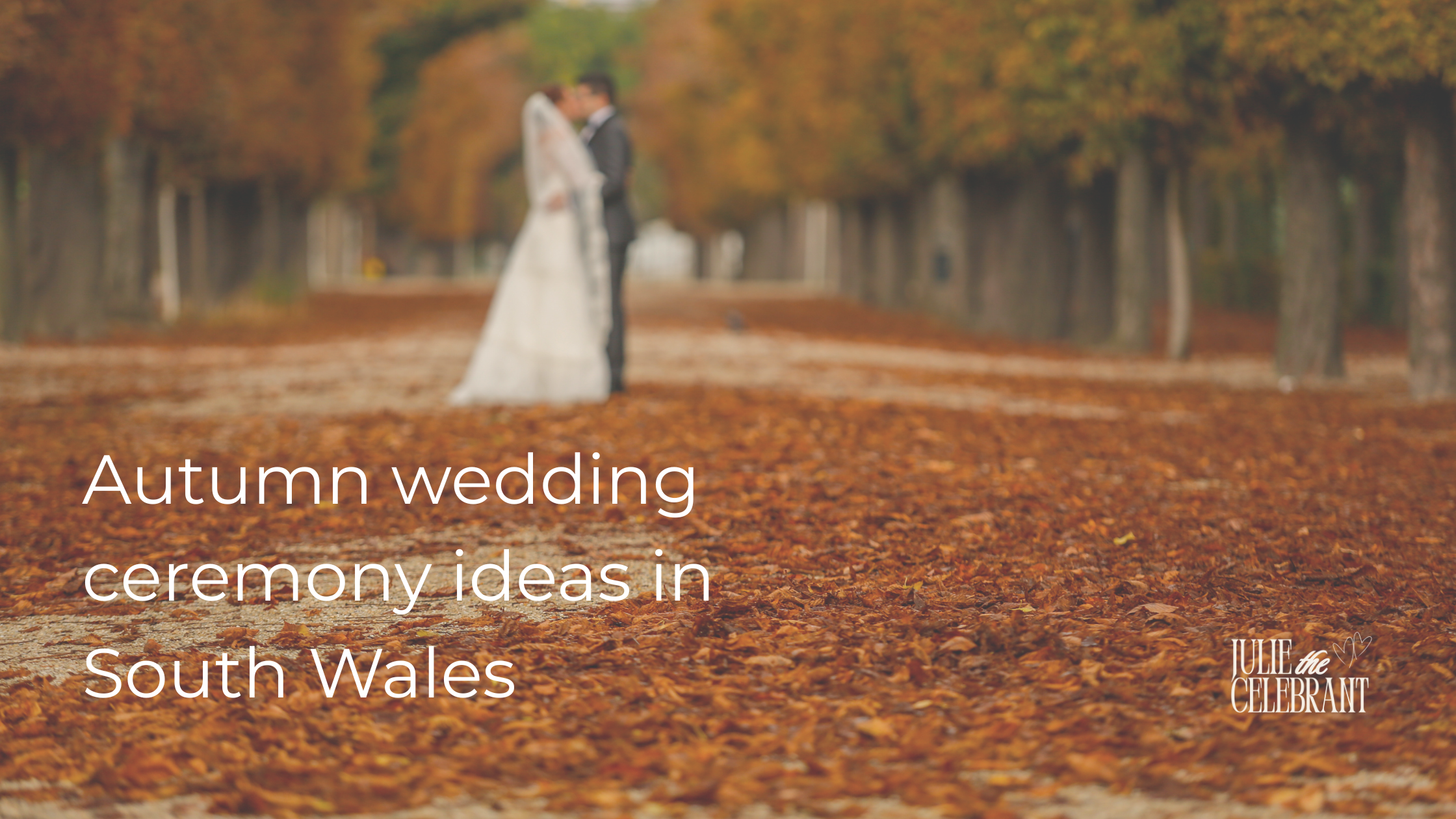 Autumn wedding ceremony ideas in South Wales